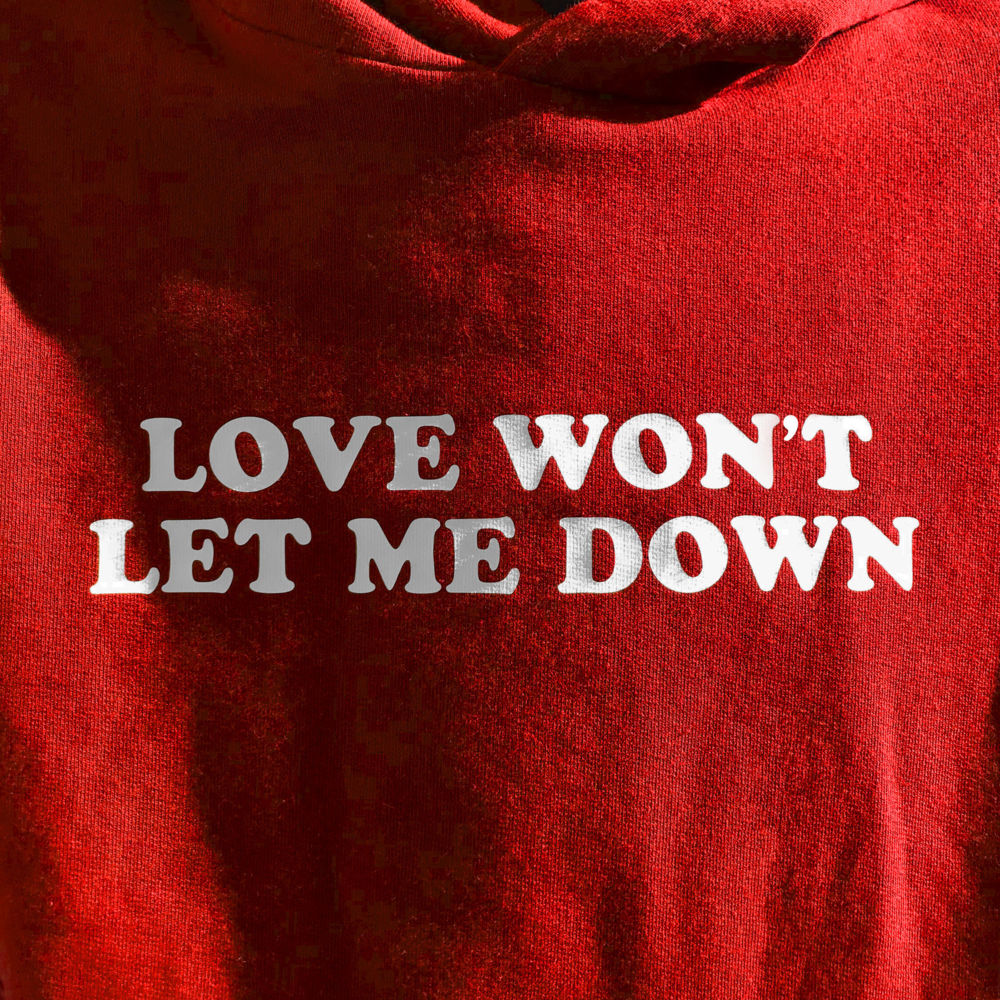 Album cover art for "Love Won’t Let Me Down" by Hillsong Young & Free