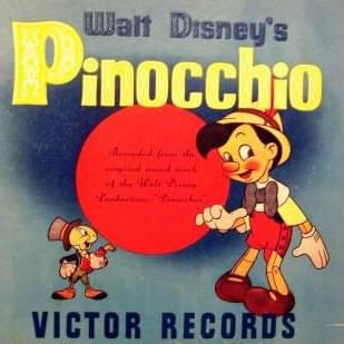Album cover art for "When You Wish Upon a Star" by Cliff Edwards