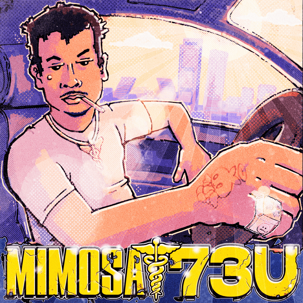 Album cover art for "Mimosa 73U" by Gloosito