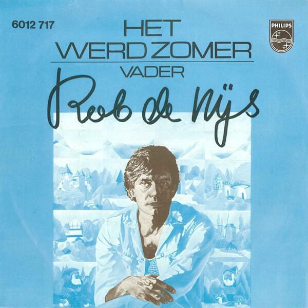 Album cover art for "Het Werd Zomer" by Rob de Nijs