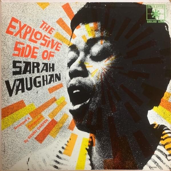 Cover image for The Explosive Side of Sarah Vaughan