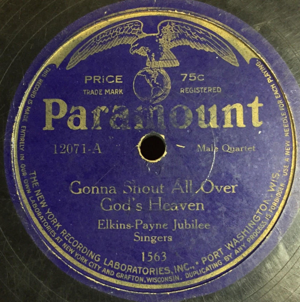 Gonna Shout All Over God’s Heaven by Elkins-Payne Jubilee Singers