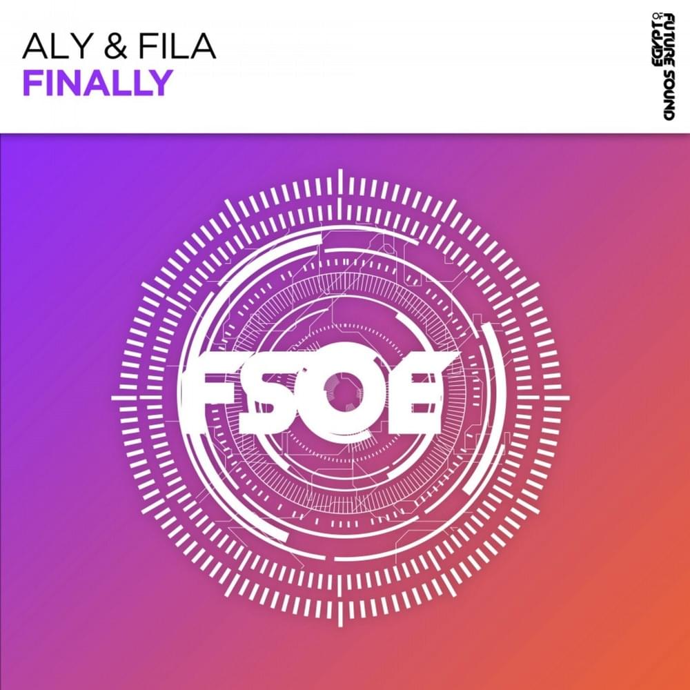 Album cover art for "Finally" by Aly & Fila