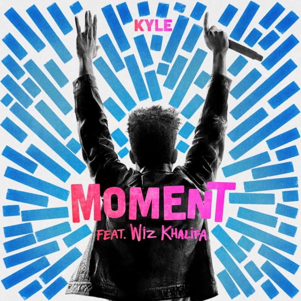 Album cover art for "Moment" by KYLE & Wiz Khalifa