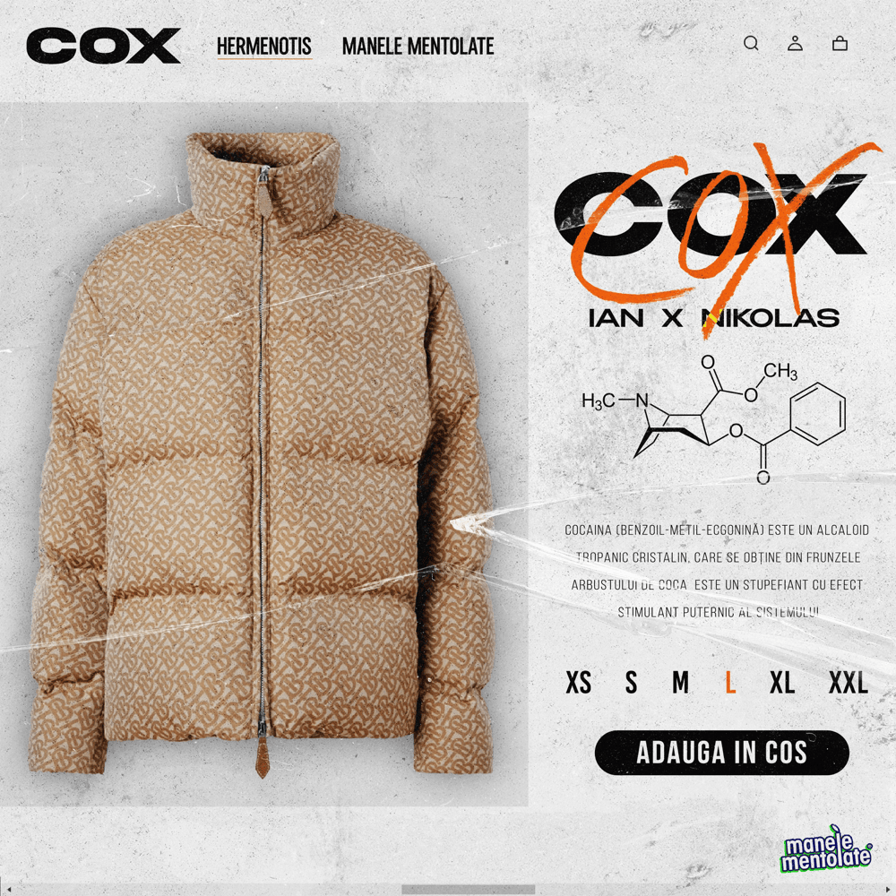 Album cover art for "COX" by Otherside