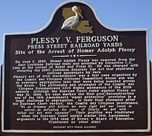 Plessy v. Ferguson by Supreme Court of the United States