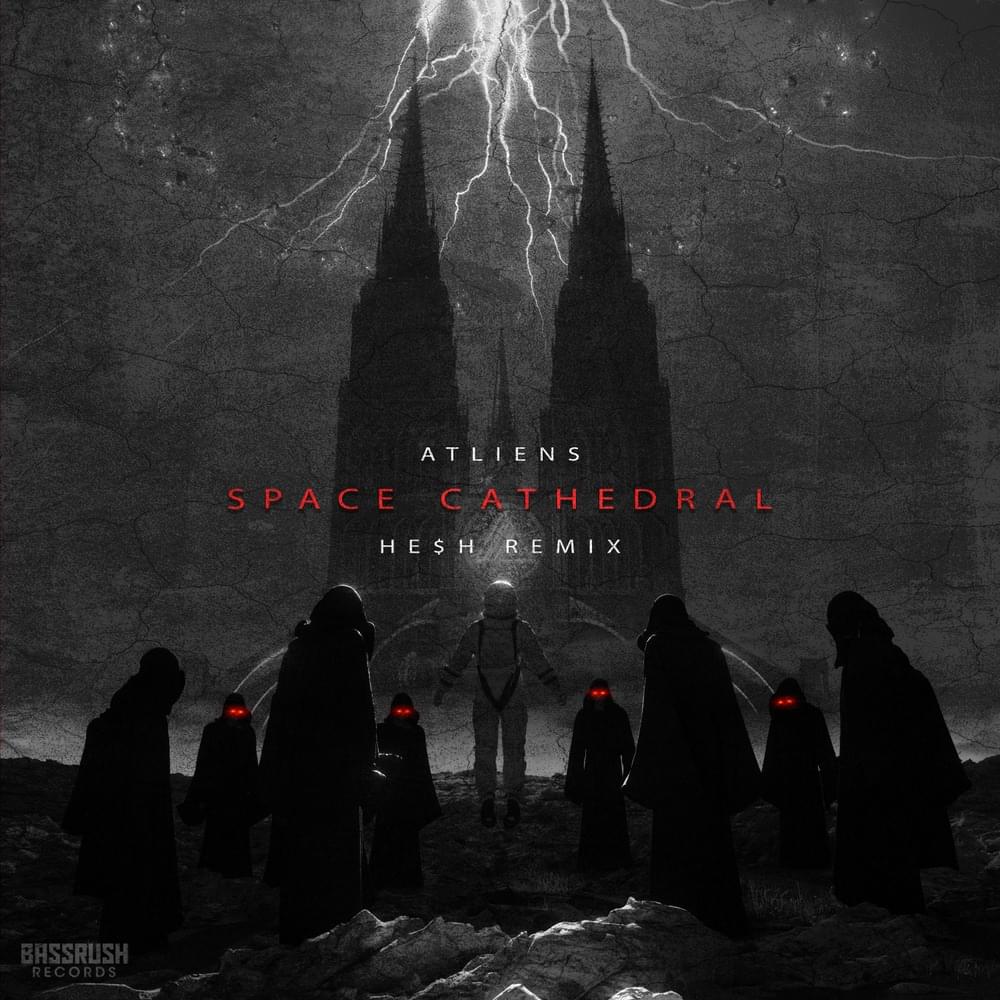 Album cover art for "Space Cathedral (HE$H Remix)" by ATLiens
