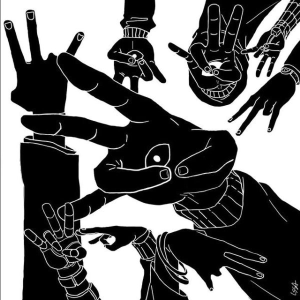 Album cover art for "Black (Remix 92i)" by Hash24