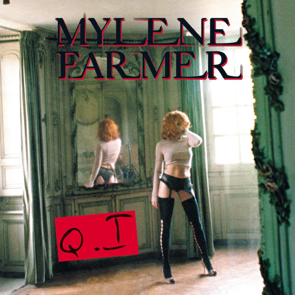 Album cover art for "Q.I" by Mylène Farmer