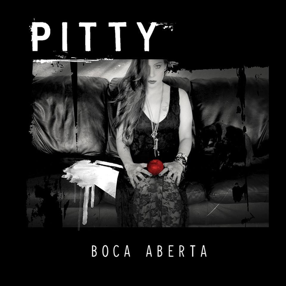 Album cover art for "Boca Aberta" by Pitty