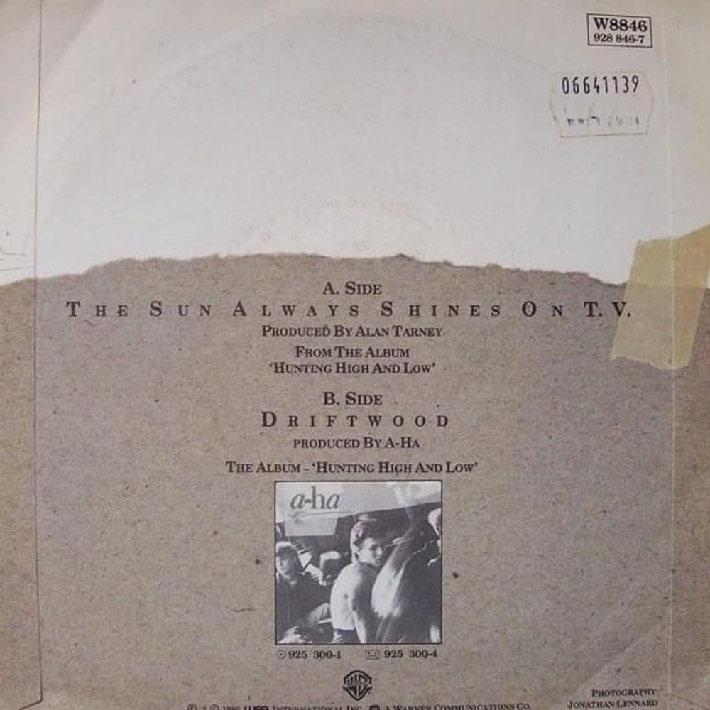 Album cover art for "Driftwood" by a-ha