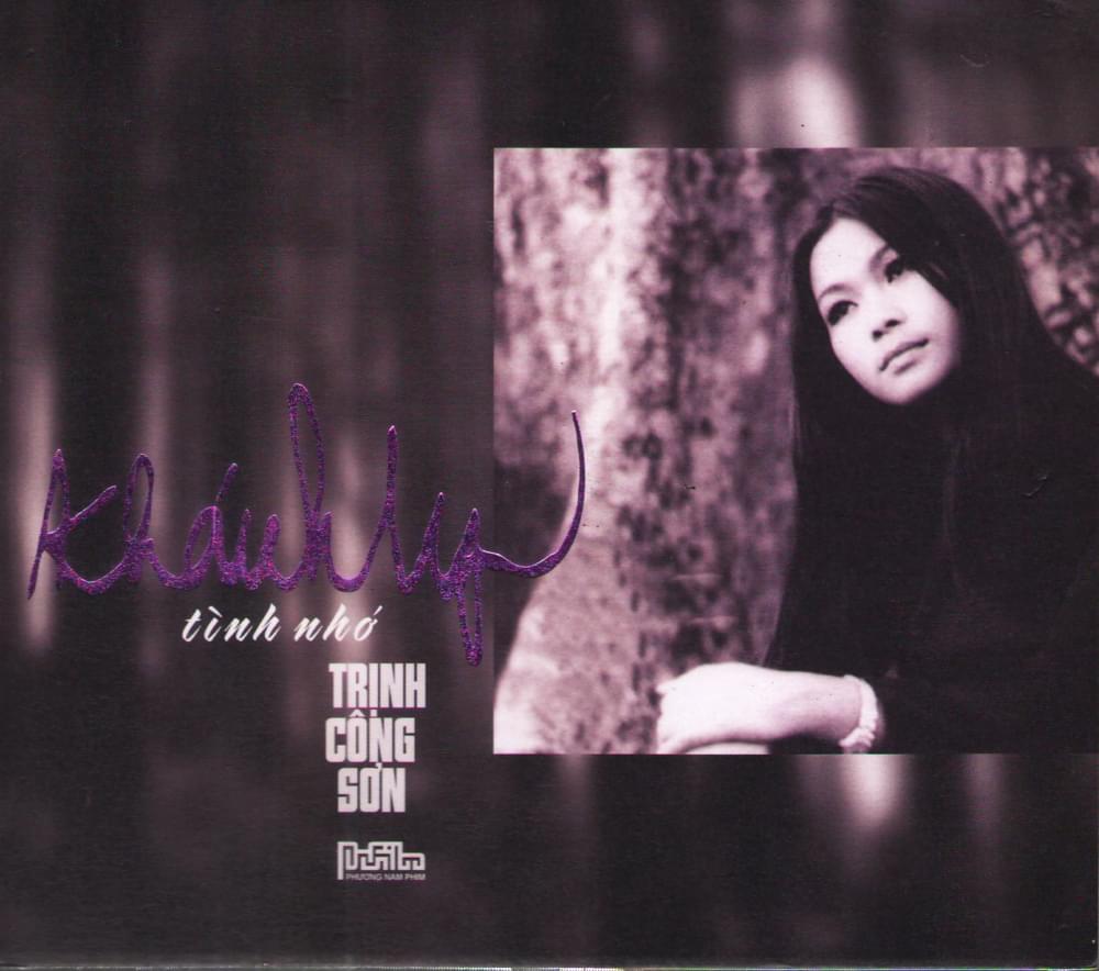 Album cover art for "Tình Nhớ" by Khánh Ly