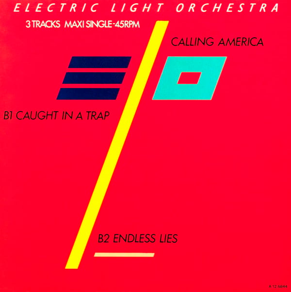 Album cover art for "Calling America" by Electric Light Orchestra