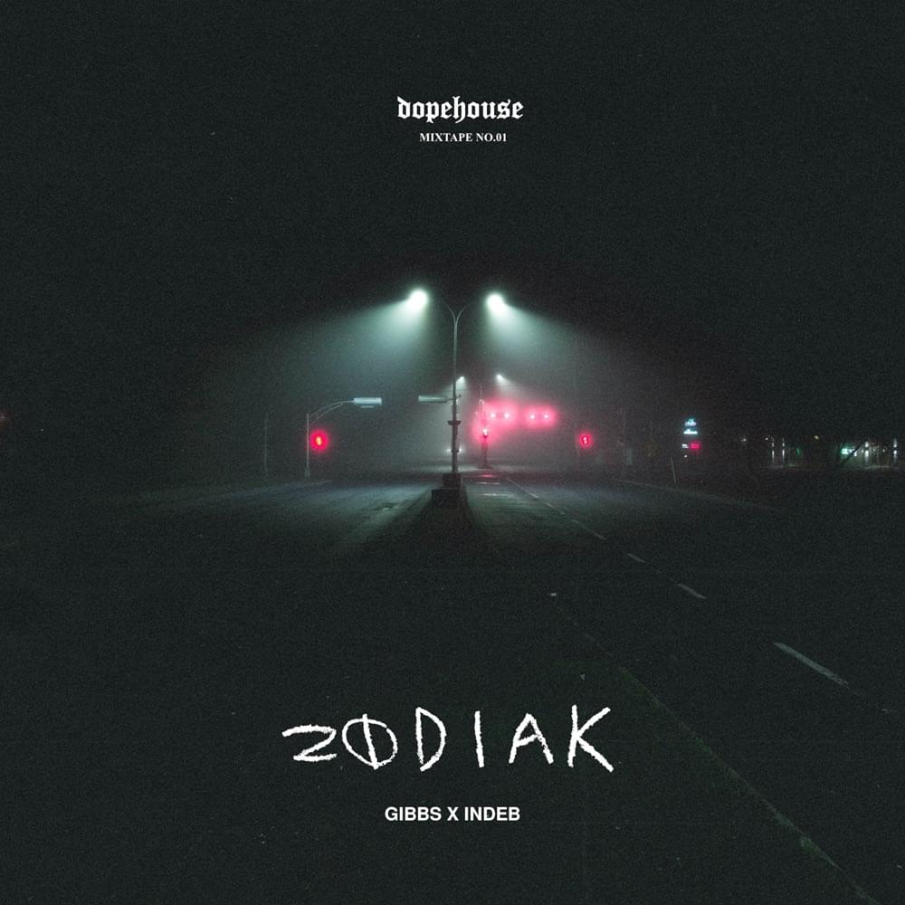 Album cover art for "Zodiak" by INDЄB & Gibbs