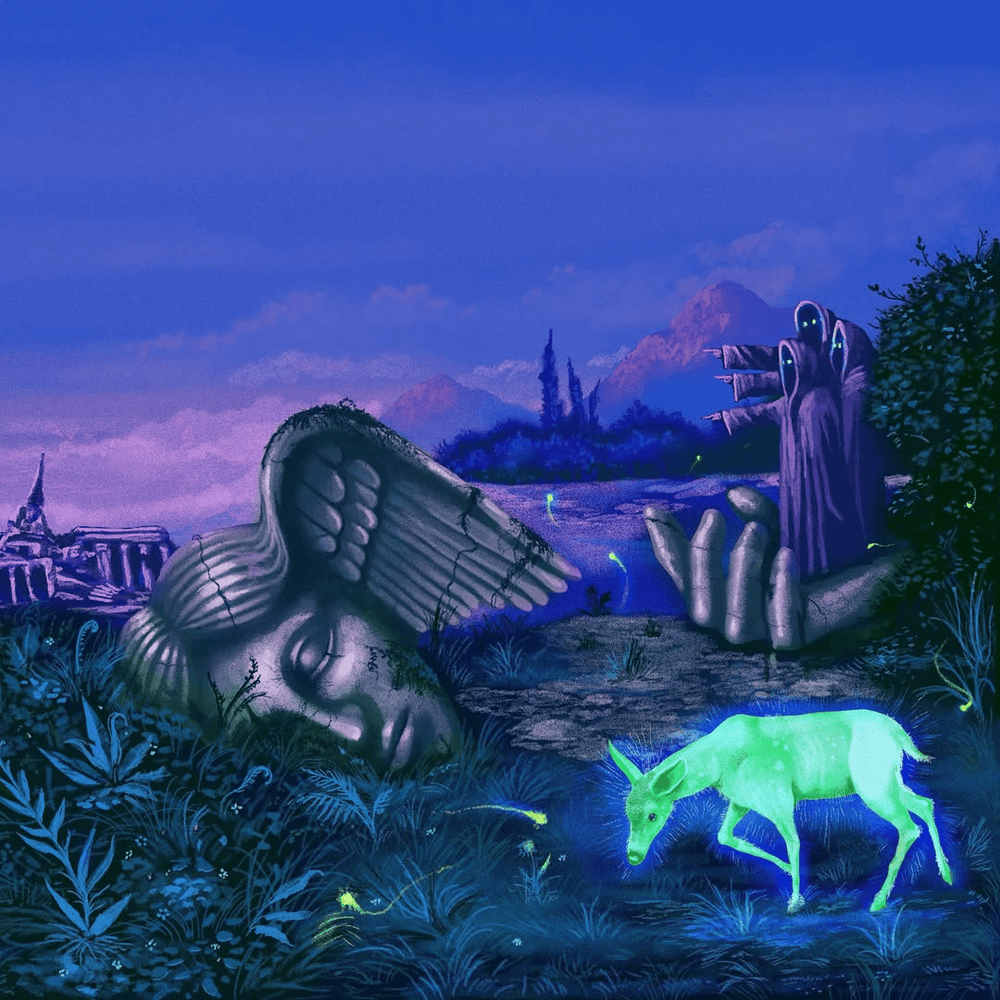 Album cover art for "Human Happens" by Magdalena Bay