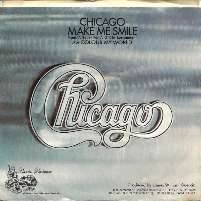 Album cover art for "Ballet for a Girl In Buchannon: I. Make Me Smile" by Chicago