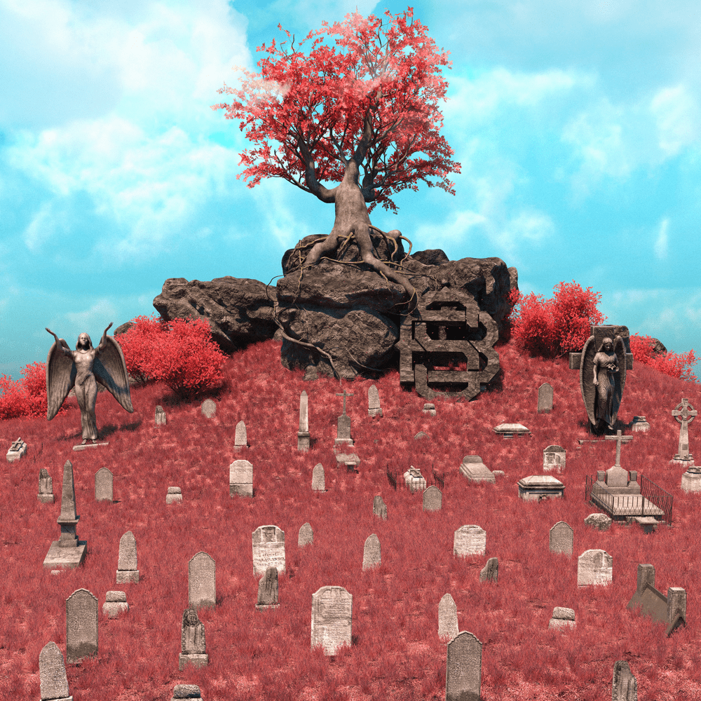 Album cover art for "Cimitir" by Șatra B.E.N.Z. & Macanache
