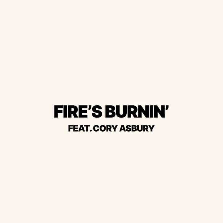 Album cover art for "Fire’s Burnin’" by TobyMac