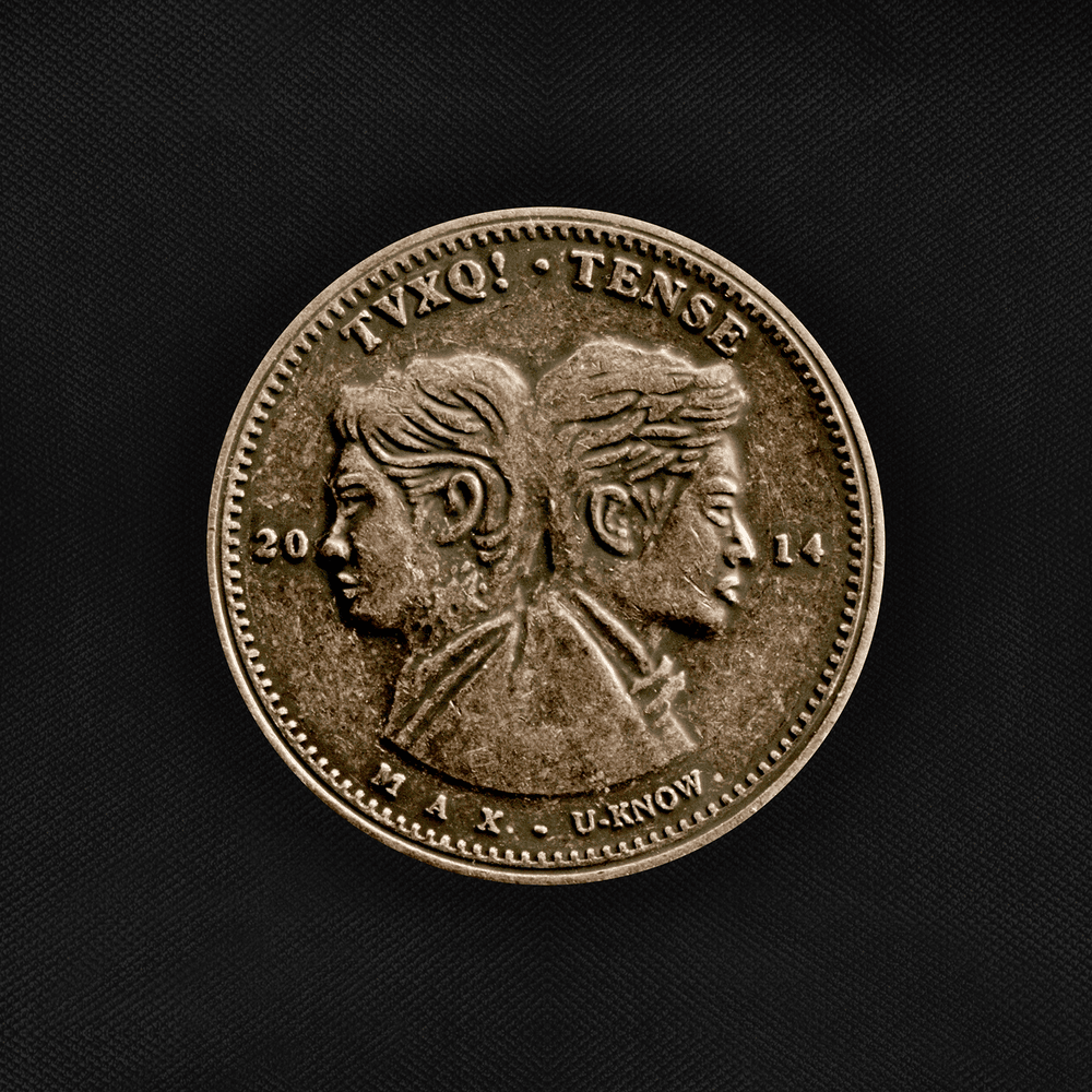 Album cover art for "Something" by TVXQ! (동방신기)