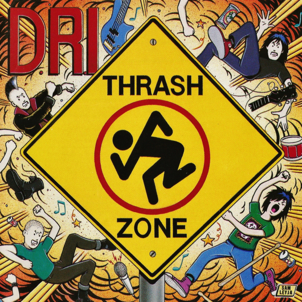 Album cover art for "Beneath the Wheel" by D.R.I.