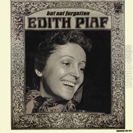 Album cover art for "Le chasseur de l’hôtel" by Édith Piaf
