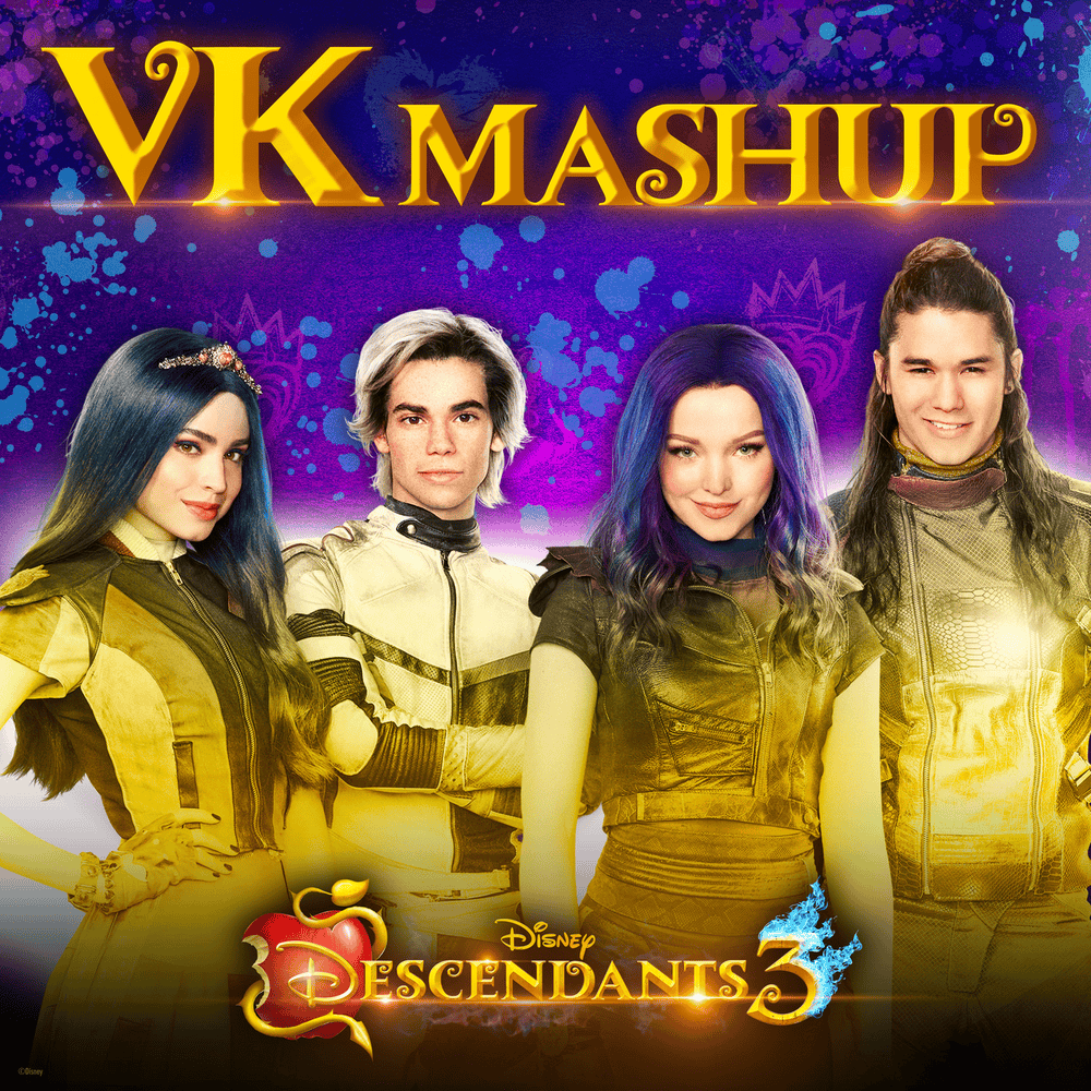 Album cover art for "VK Mashup" by Dove Cameron