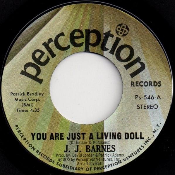 You Are Just A Living Doll by J.J. Barnes