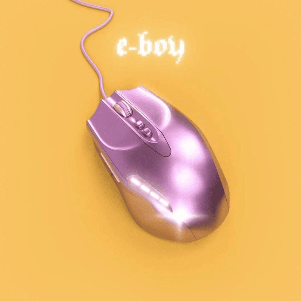 Album cover art for "E-Boy" by Slayyyter & That Kid