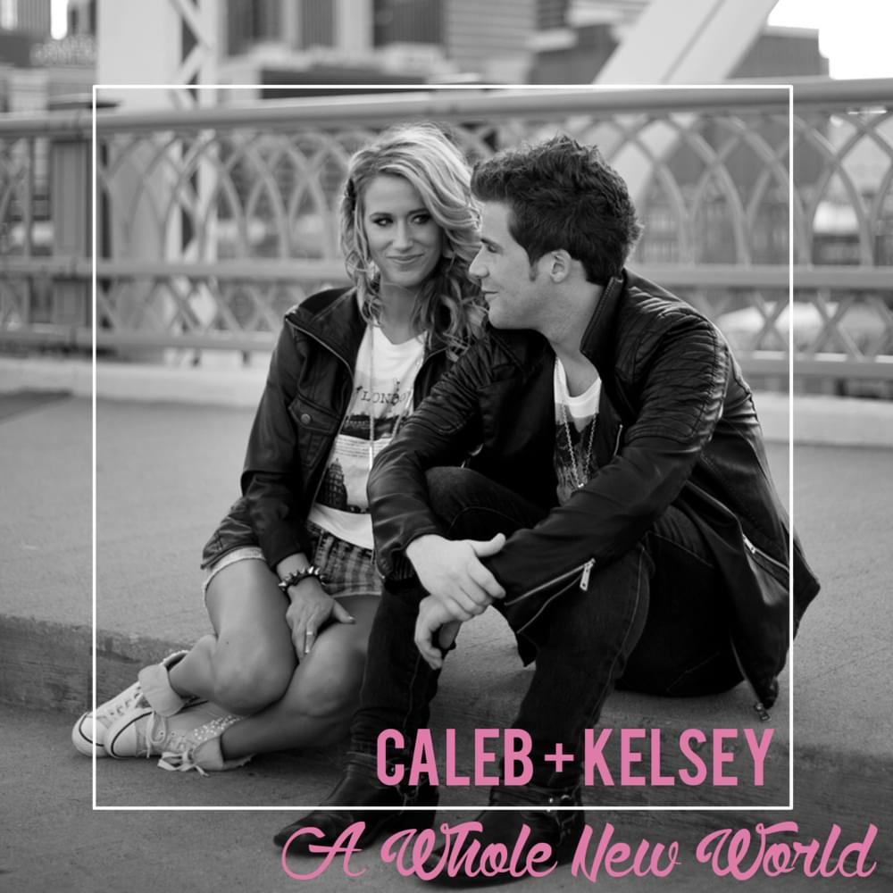 Album cover art for "A Whole New World" by Caleb and Kelsey