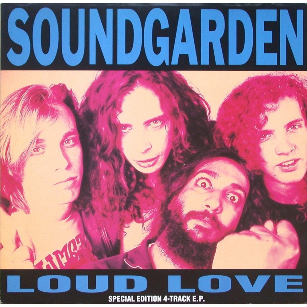 Album cover art for "Loud Love" by Soundgarden