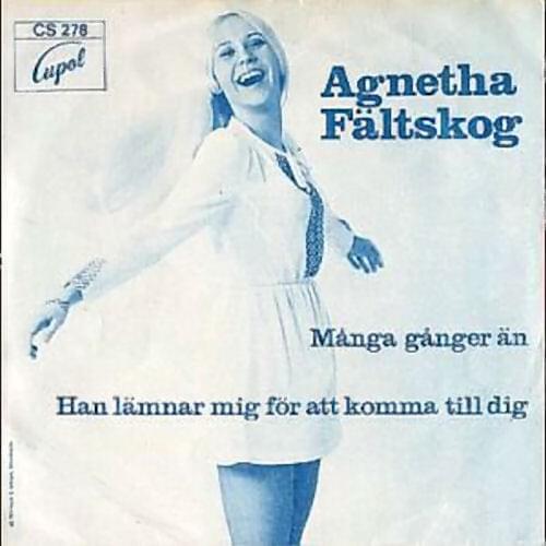 Album cover art for "Många gånger än" by Agnetha Fältskog