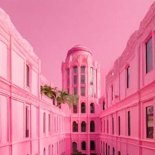 Album cover art for "Pink Friday Girls" by Dawn Medrek