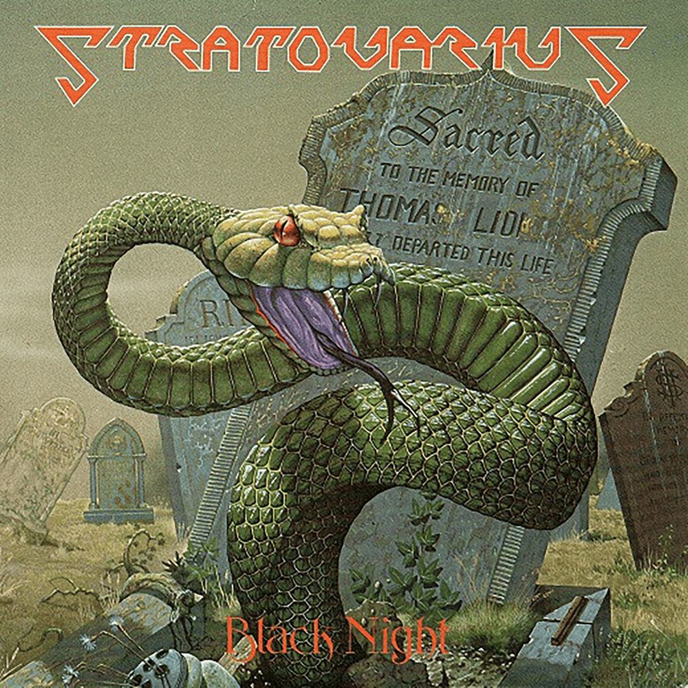 Album cover art for "Black Night" by Stratovarius
