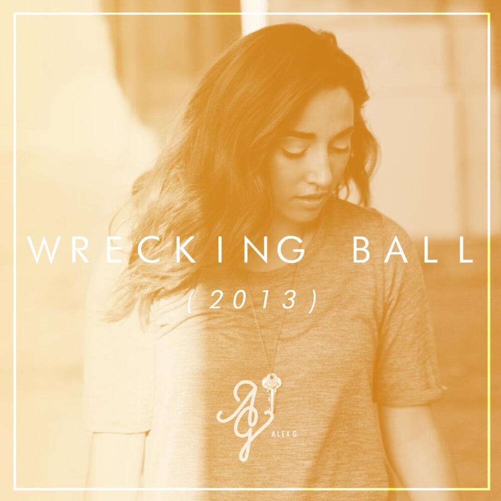 Album cover art for "Wrecking Ball" by Alex Blue