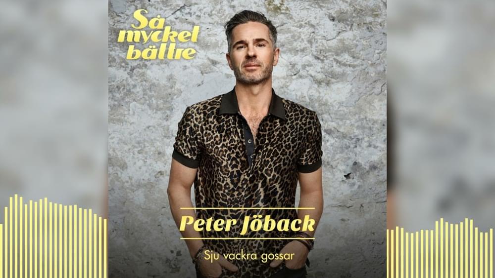 Album cover art for "Sju vackra gossar" by Peter Jöback