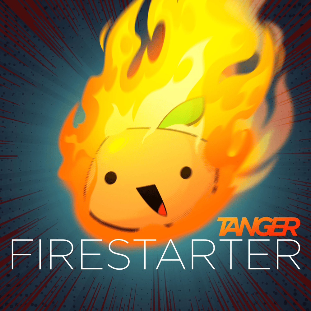 Album cover art for "Firestarter" by Tanger
