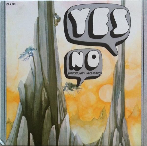 Album cover art for "No Opportunity Necessary, No Experience Needed" by Yes
