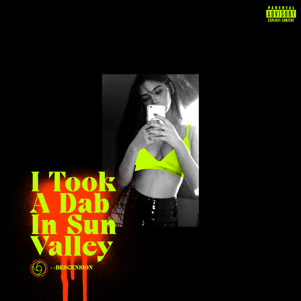 Album cover art for "I Took A Dab In Sun Valley" by pdr dax