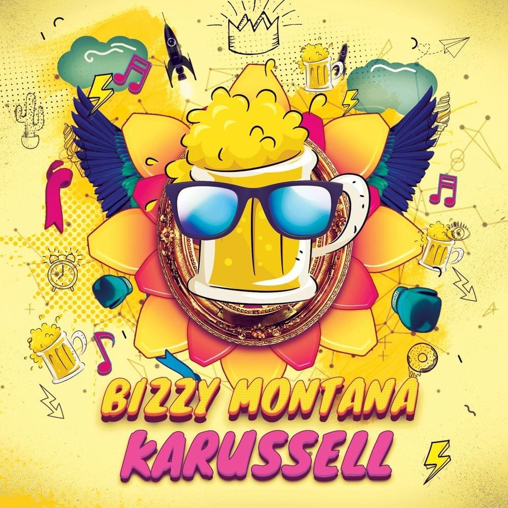 Album cover art for "Karussell" by Bizzy Montana