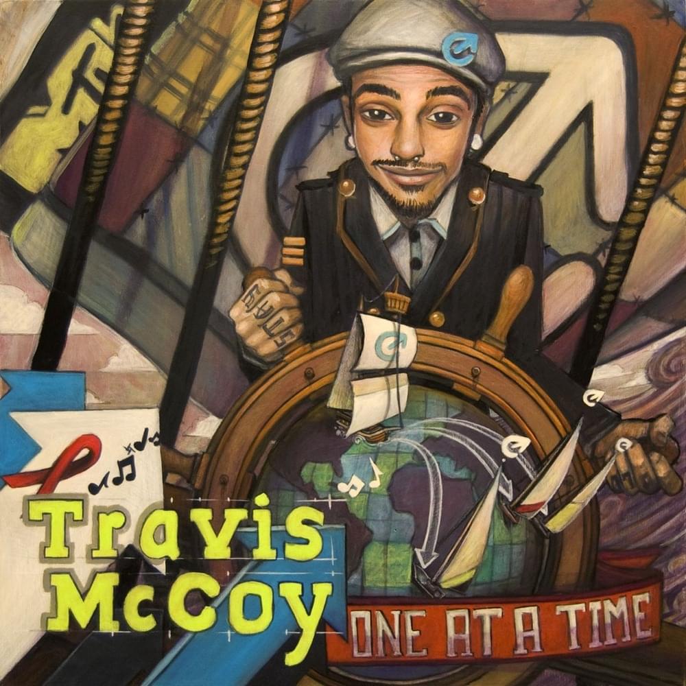 Album cover art for "One At A Time" by Travie McCoy & Bruno Mars