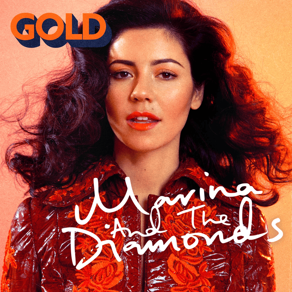 Album cover art for "Gold" by MARINA