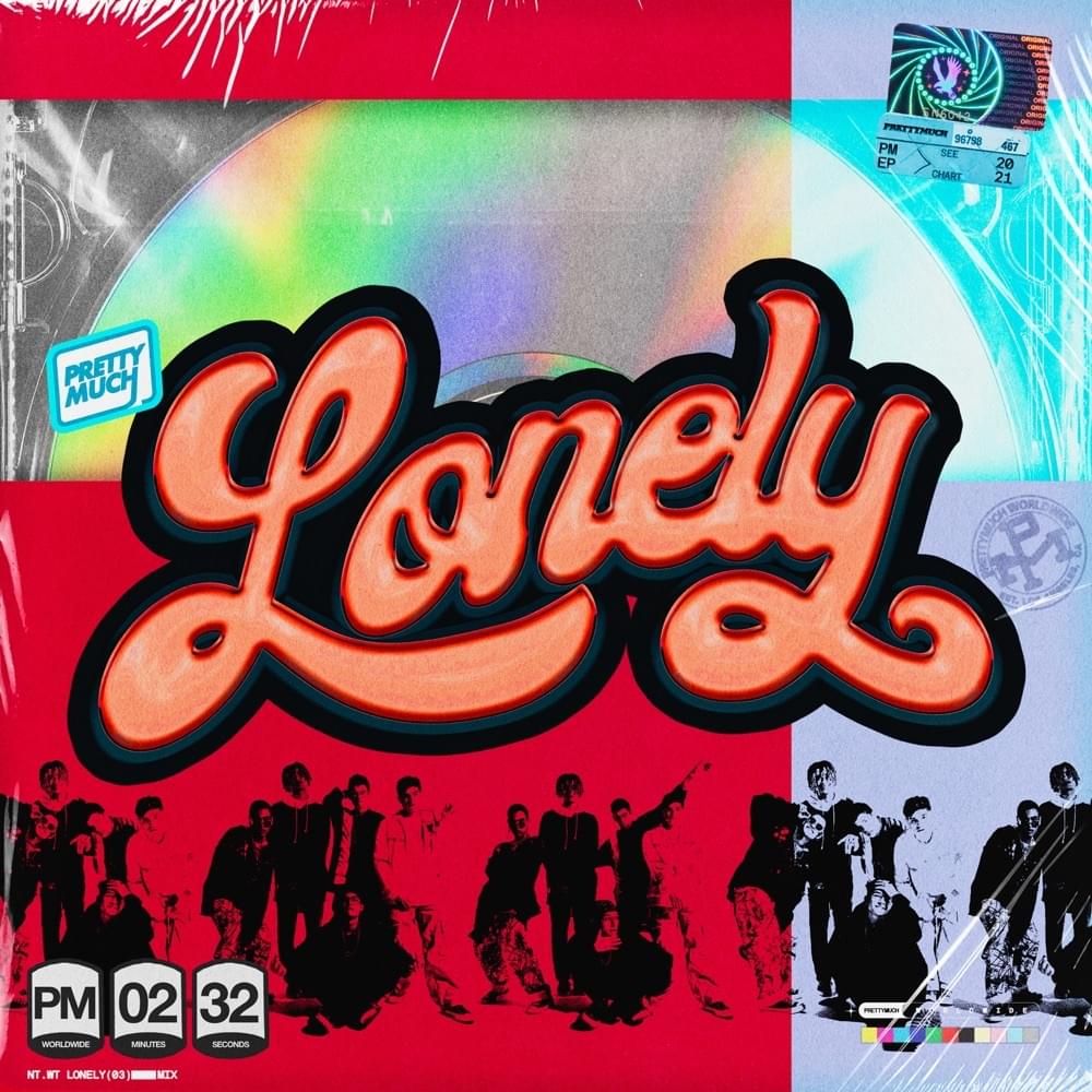 Album cover art for "Lonely" by PRETTYMUCH