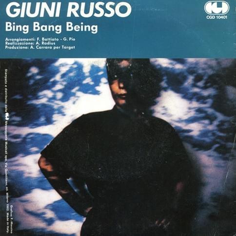 Album cover art for "Bing Bang Being" by Giuni Russo