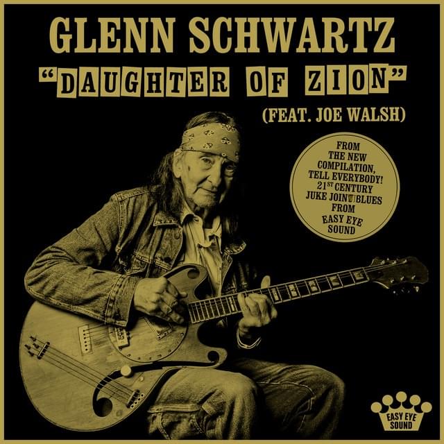 Album cover art for "Daughter of Zion" by Glenn Schwartz & Joe Walsh