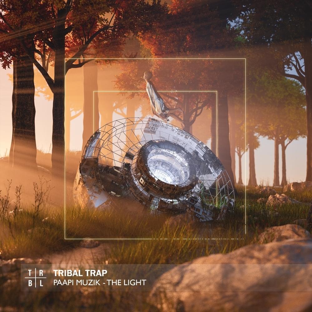 Album cover art for "The Light" by Paapi Muzik