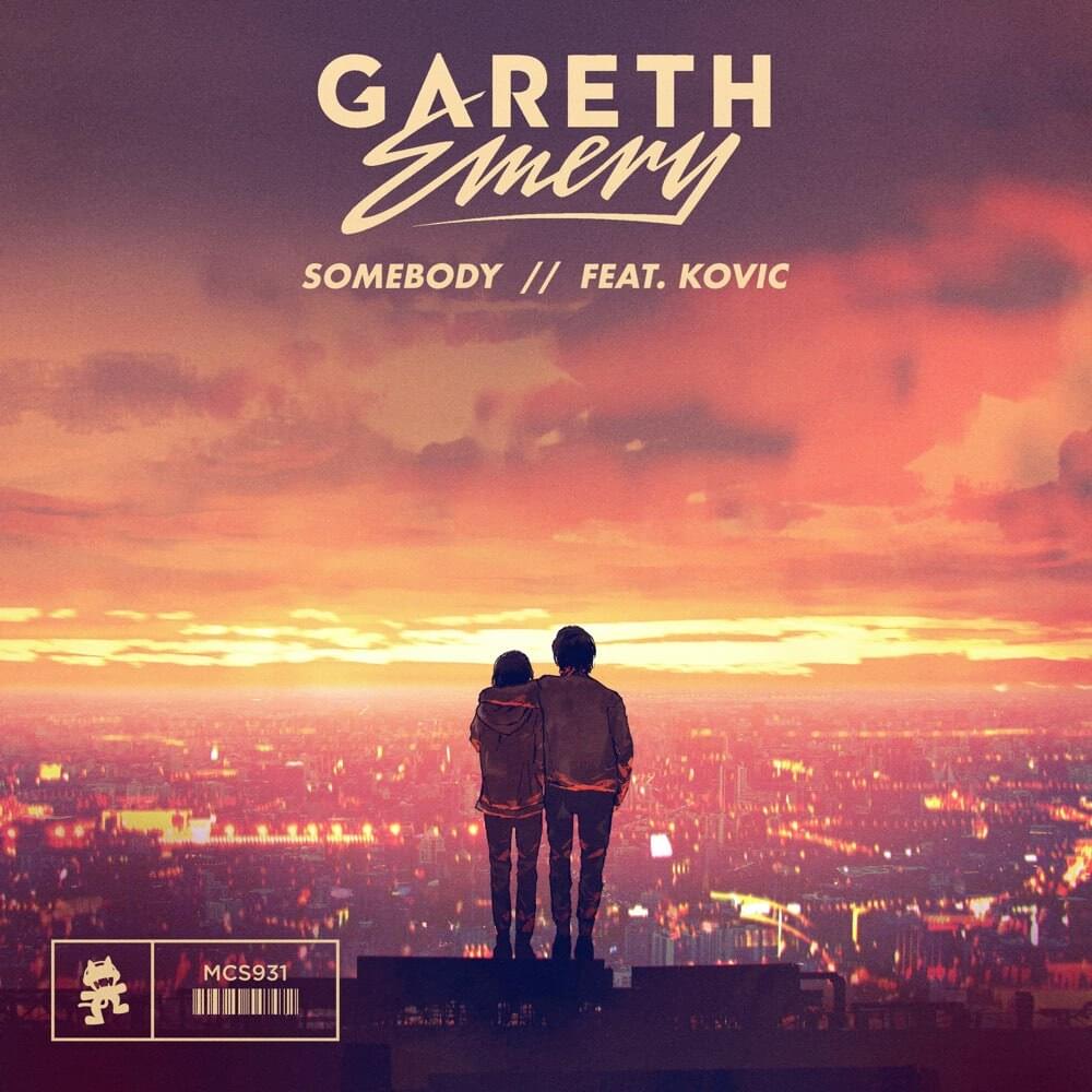 Album cover art for "Somebody" by Gareth Emery & Kovic