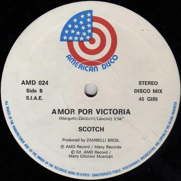 Amor Por Victoria by Scotch (ITA)