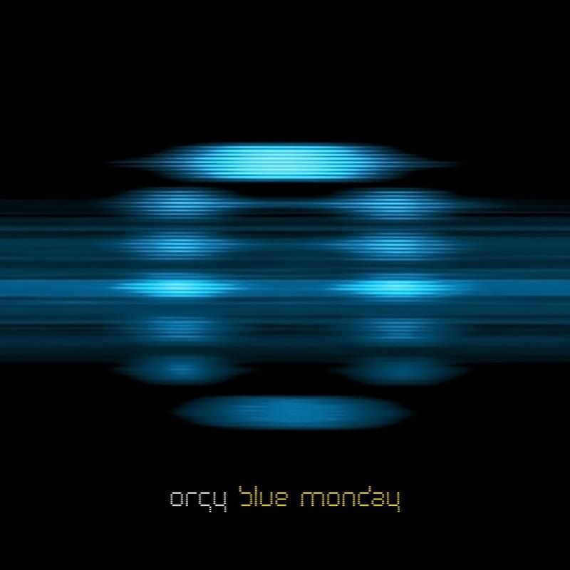 Album cover art for "Blue Monday" by Much