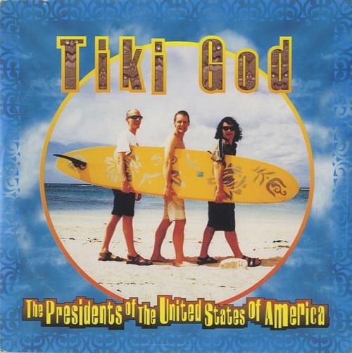 Album cover art for "Tiki God" by The Presidents of the United States of America