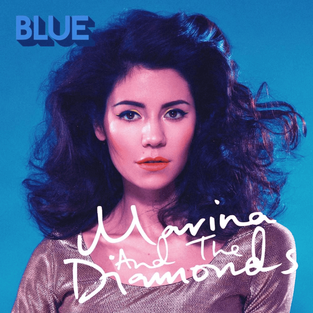 Album cover art for "Blue" by MARINA